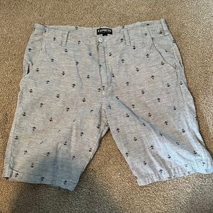 Express Anchor Shorts Mens 34